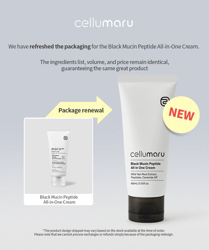 Black Mucin Peptide All-in-One Cream 60ml - detail 1